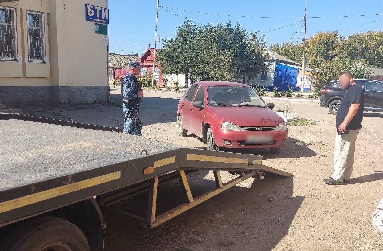 У саратовца изъяли «Калину» из-за полумиллионного долга